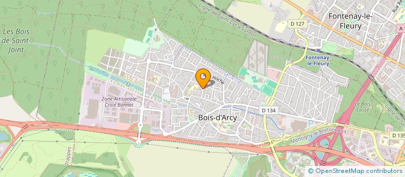 localisation de l'entreprise MONSIEUR JOAO FERNANDES DE FREITAS ANTUNES  BOIS-D'ARCY