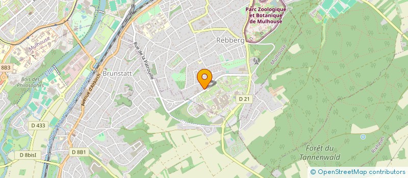 localisation de l'entreprise MONSIEUR JOAO FERNANDES SOUSA  MULHOUSE