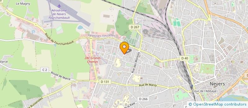localisation de l'entreprise MONSIEUR JOAO FERRAZ APITI à NEVERS