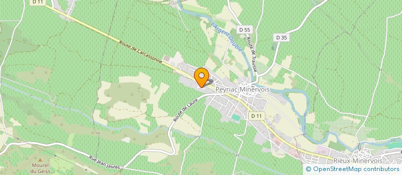 localisation de l'entreprise MONSIEUR JOAO FERREIRA DE FIGUEIREDO à PEYRIAC-MINERVOIS