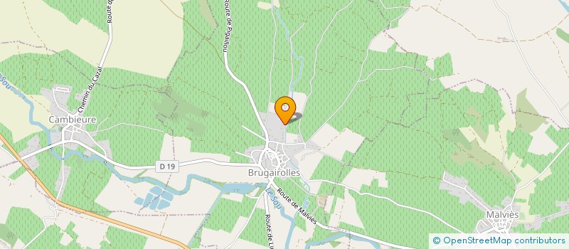 localisation de l'entreprise MONSIEUR JOAO FERREIRA DOS SANTOS  BRUGAIROLLES