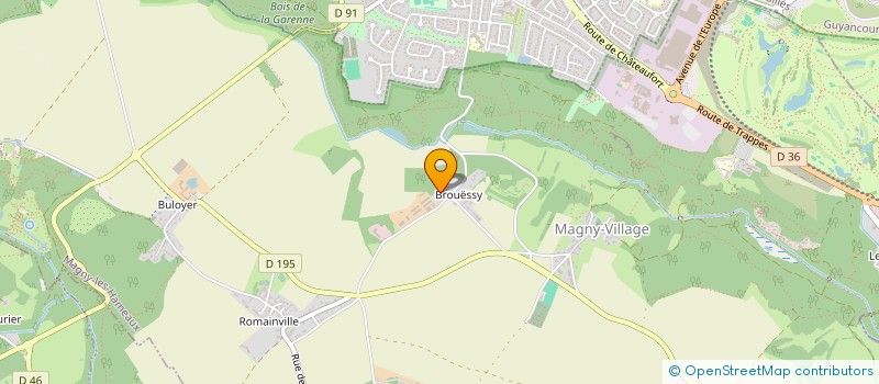 localisation de l'entreprise MONSIEUR JOAO FERREIRA MARQUES  MAGNY-LES-HAMEAUX