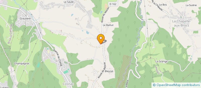 localisation de l'entreprise MONSIEUR JOAO FILIPE COSTA ALMEIDA  TULLE