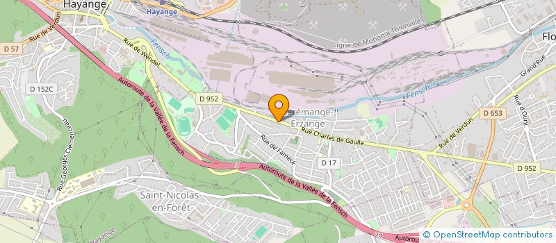 localisation de l'entreprise MONSIEUR JOAO FRANCISCO DA SILVA CONDESSA à SEREMANGE-ERZANGE