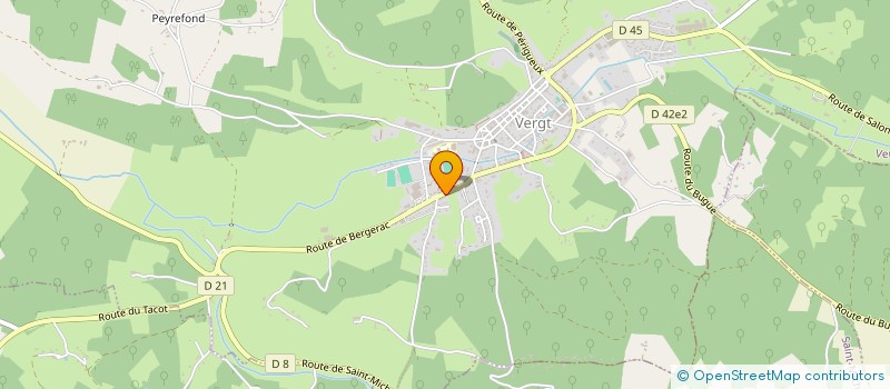 localisation de l'entreprise MONSIEUR JOAO-FRANCISCO MORAIS-FERREIRA  VERGT