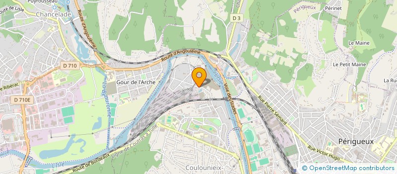 localisation de l'entreprise MONSIEUR JOAO GATOS à COULOUNIEIX-CHAMIERS