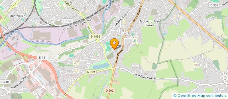 localisation de l'entreprise MONSIEUR JOAO GOMES  LOUVROIL