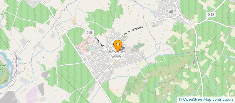 localisation de l'entreprise MONSIEUR JOAO GOMES CARDOSO  THEZAN-LES-BEZIERS