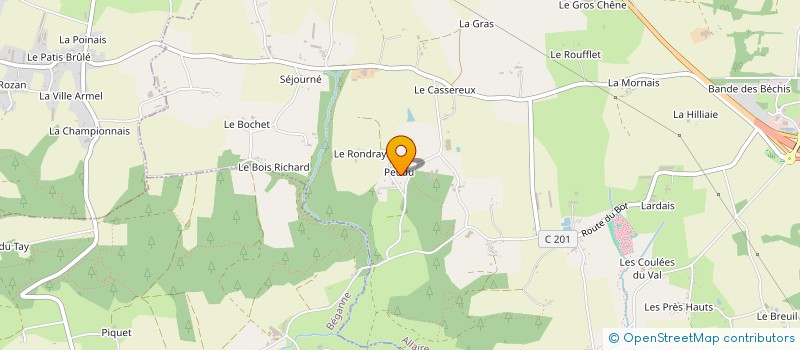 localisation de l'entreprise MONSIEUR JOAO GONCALVES DOS SANTOS  ALLAIRE