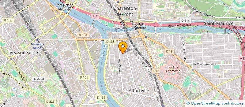 localisation de l'entreprise MONSIEUR JOAO GROS-DESORMEAUX  ALFORTVILLE