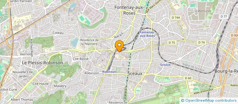 localisation de l'entreprise MONSIEUR JOAO HENRIQUE FERNANDES MONTEIRO MENDES à FONTENAY-AUX-ROSES