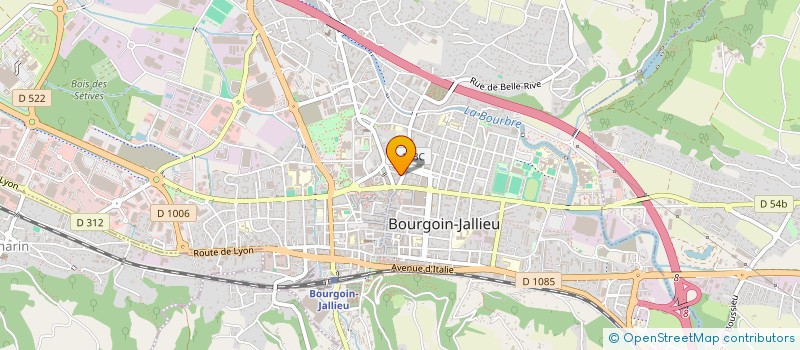 localisation de l'entreprise MONSIEUR JOAO KANDIDO à BOURGOIN-JALLIEU