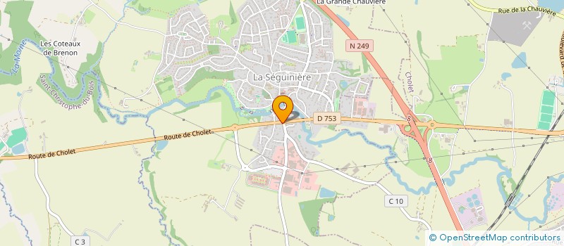 localisation de l'entreprise MONSIEUR JOAO LOBO CARNEIRO  LA SEGUINIERE