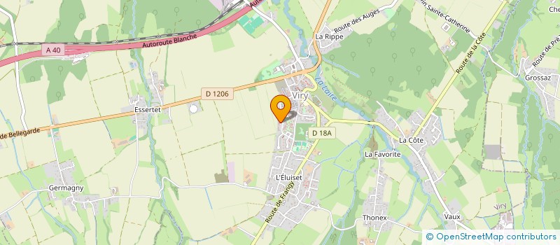 localisation de l'entreprise MONSIEUR JOAO LOURENCO NUNES  VIRY