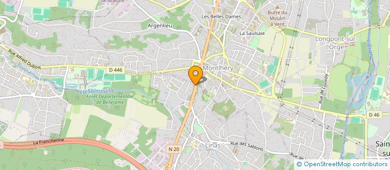 localisation de l'entreprise MONSIEUR JOAO LOURENZO à LINAS