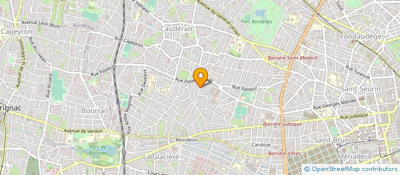 localisation de l'entreprise MONSIEUR JOAO LOURUZ JUNIOR  BORDEAUX