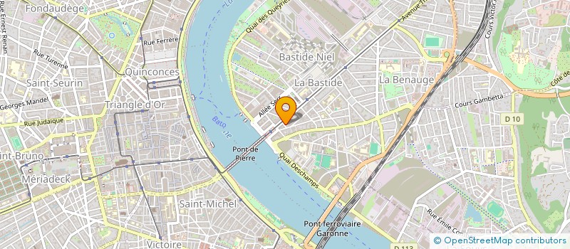 localisation de l'entreprise MONSIEUR JOAO-LUIS DA COSTA  BORDEAUX