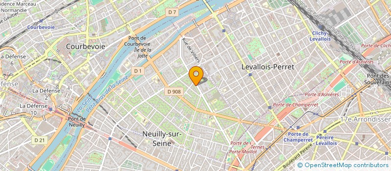 localisation de l'entreprise MONSIEUR JOAO LUIS ROBALO DA COSTA  NEUILLY-SUR-SEINE