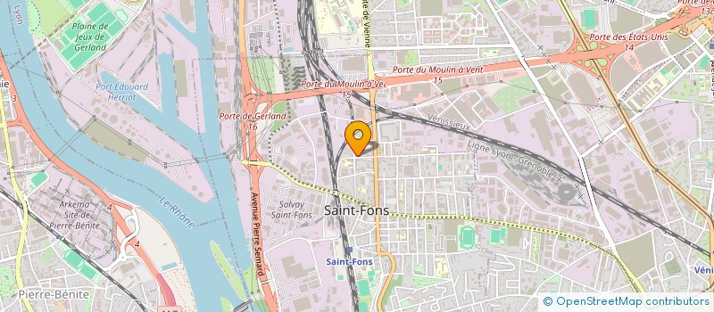 localisation de l'entreprise MONSIEUR JOAO MAGALHAES  SAINT-FONS