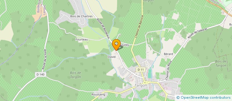 localisation de l'entreprise MONSIEUR JOAO MANUEL DE JESUS FERREIRA  TARGON