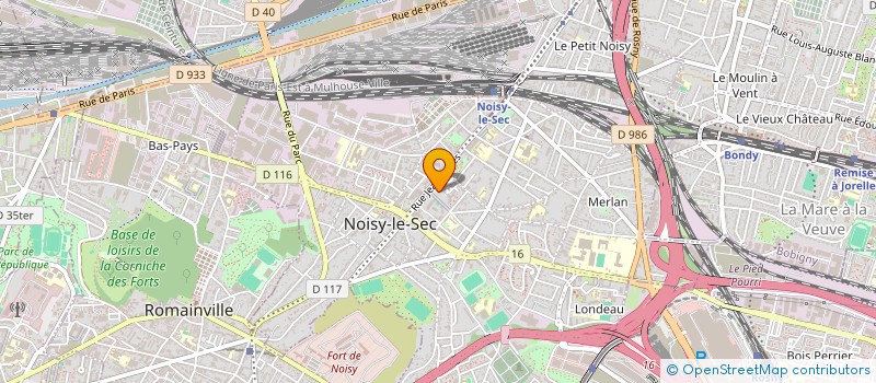 localisation de l'entreprise MONSIEUR JOAO MARIO KIKONDA à NOISY LE SEC
