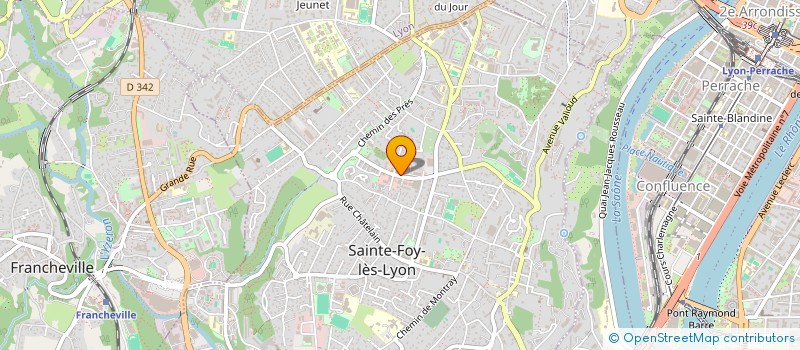 localisation de l'entreprise MONSIEUR JOAO MARTINS à SAINTE-FOY-LES-LYON
