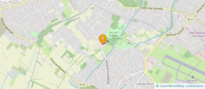 localisation de l'entreprise MONSIEUR JOAO MARTINS  CUGNAUX