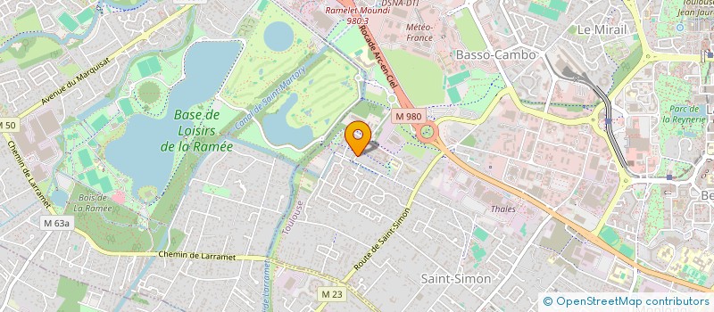 localisation de l'entreprise MONSIEUR JOAO MARTINS à TOULOUSE