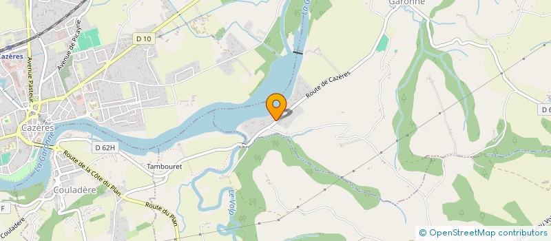 localisation de l'entreprise MONSIEUR JOAO MATEUS FARINHA  GENSAC-SUR-GARONNE