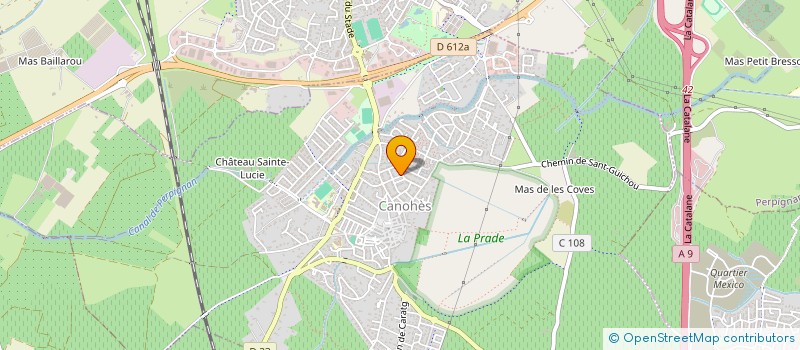 localisation de l'entreprise MONSIEUR JOAO MATOS DE PAIVA  CANOHES