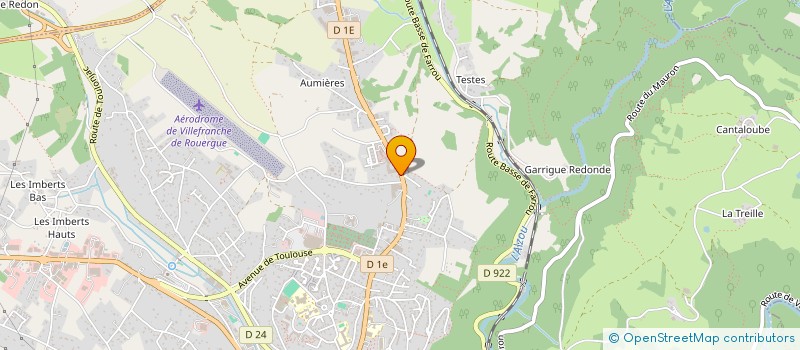 localisation de l'entreprise MONSIEUR JOAO MENDES  VILLEFRANCHE-DE-ROUERGUE