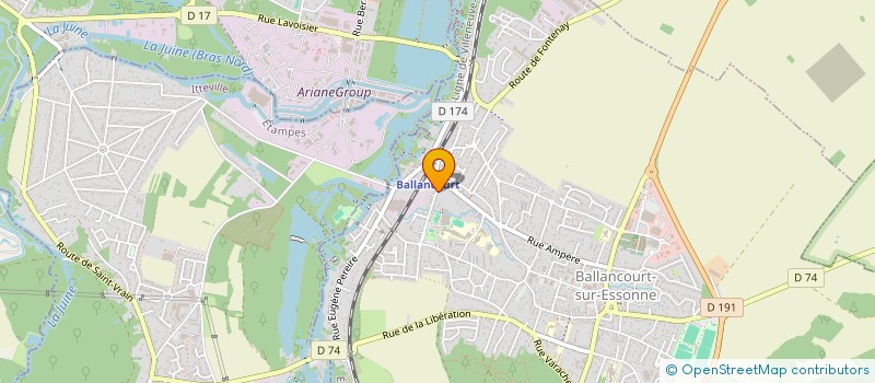 localisation de l'entreprise MONSIEUR JOAO MENDES RUIVO  BALLANCOURT-SUR-ESSONNE