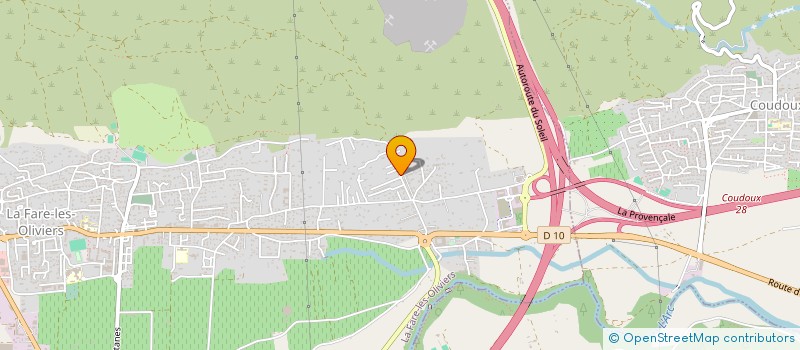 localisation de l'entreprise MONSIEUR JOAO MIGUEL FERNANDES VILELA  LA FARE-LES-OLIVIERS