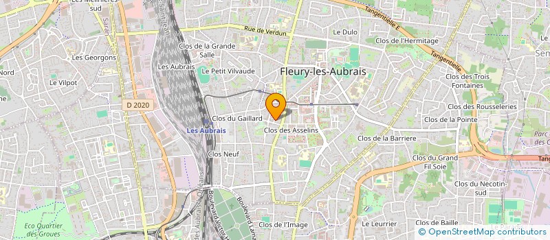 localisation de l'entreprise MONSIEUR JOAO MIGUEL PINHEIRO LOPES à FLEURY-LES-AUBRAIS