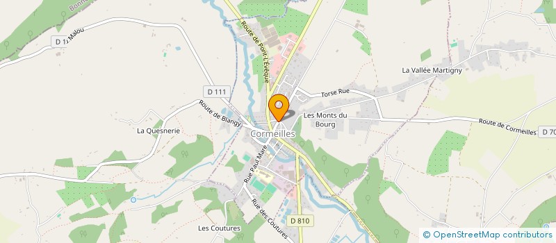 localisation de l'entreprise MONSIEUR JOAO MIRANDA PIRES à CORMEILLES