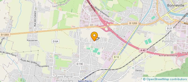 localisation de l'entreprise MONSIEUR JOAO MORAIS LOPES  SAINT-PIERRE-EN-FAUCIGNY