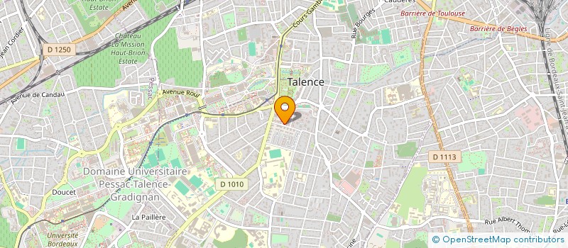 localisation de l'entreprise MONSIEUR JOAO NGOMA  TALENCE