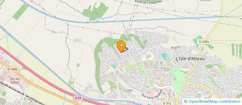 localisation de l'entreprise MONSIEUR JOAO NGUNGU LUBANZADIO  L'ISLE-D'ABEAU