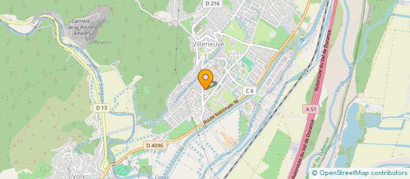 localisation de l'entreprise MONSIEUR JOAO NOGUEIRA  VILLENEUVE