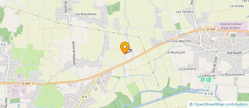localisation de l'entreprise MONSIEUR JOAO NOGUEIRA DE ALMEIDA à LOIRE-AUTHION
