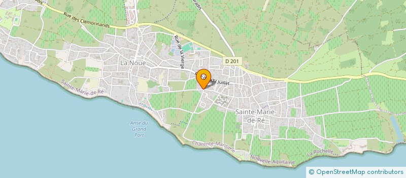 localisation de l'entreprise MONSIEUR JOAO OLIVEIRA LAMARTINE  SAINTE-MARIE-DE-RE