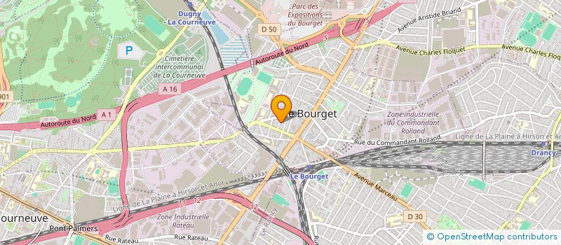 localisation de l'entreprise MONSIEUR JOAO PAULO CONSTANTINO à LE BOURGET