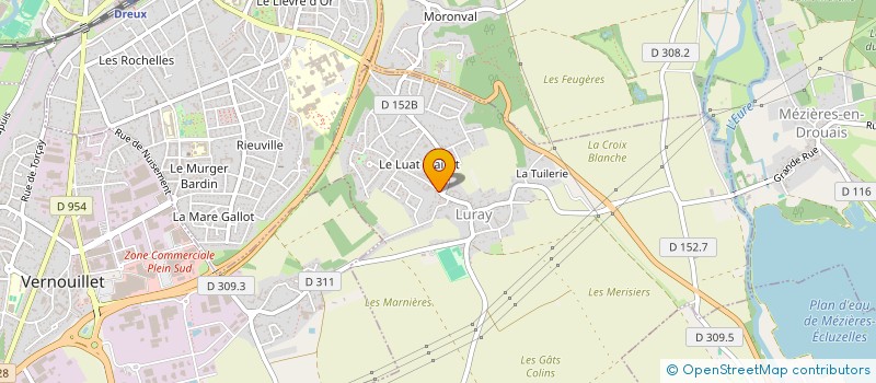 localisation de l'entreprise MONSIEUR JOAO PEDRO FLORENCIO CAETANO à LURAY