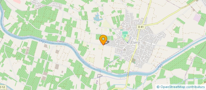 localisation de l'entreprise MONSIEUR JOAO PEDRO MARTINS RAMOS  CLAIRA