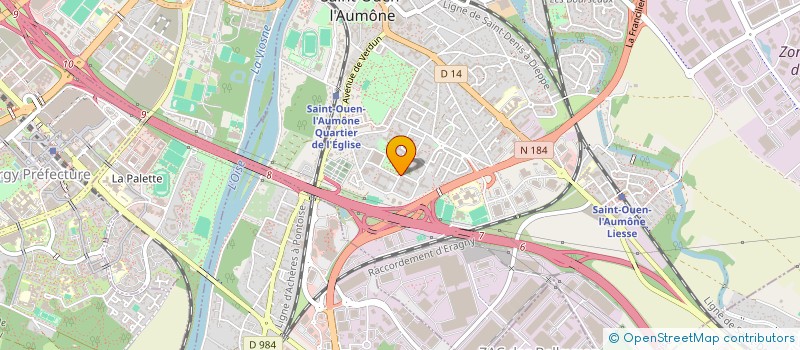 localisation de l'entreprise MONSIEUR JOAO PEDRO MIRANDA INACIO à SAINT-OUEN-L'AUMONE