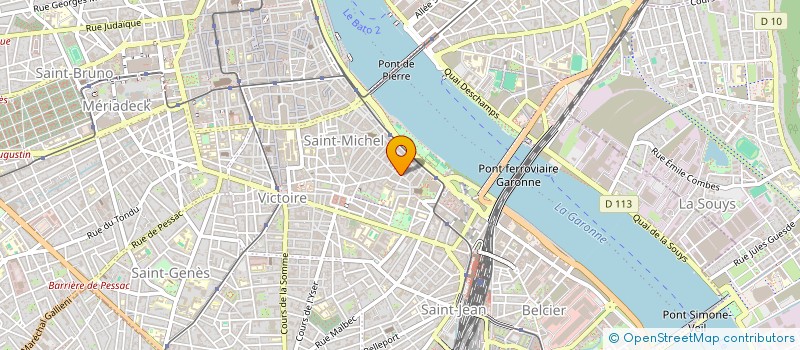 localisation de l'entreprise MONSIEUR JOAO PEMBELE  BORDEAUX