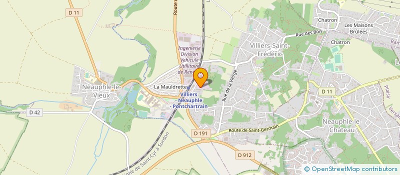 localisation de l'entreprise MONSIEUR JOAO PEREIRA à VILLIERS-SAINT-FREDERIC