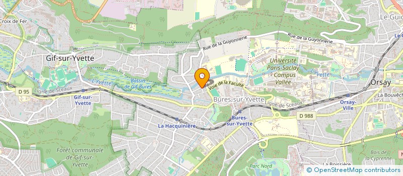 localisation de l'entreprise MONSIEUR JOAO PEREIRA SANTOS DA FONSECA  BURES-SUR-YVETTE