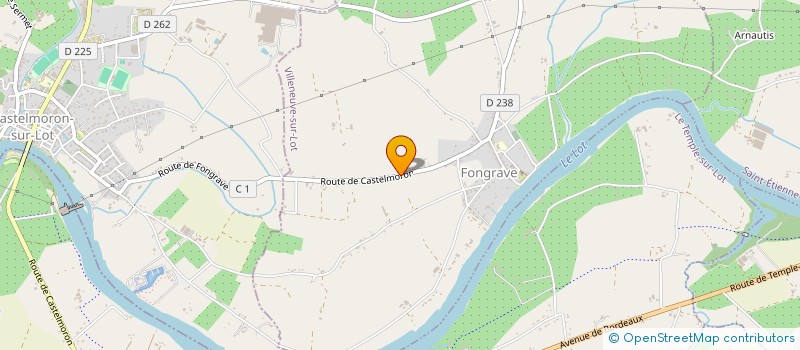 localisation de l'entreprise MONSIEUR JOAO PEREIRA TEIXEIRA  FONGRAVE