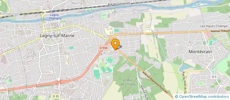 localisation de l'entreprise MONSIEUR JOAO PILIPE AMARAL à LAGNY-SUR-MARNE
